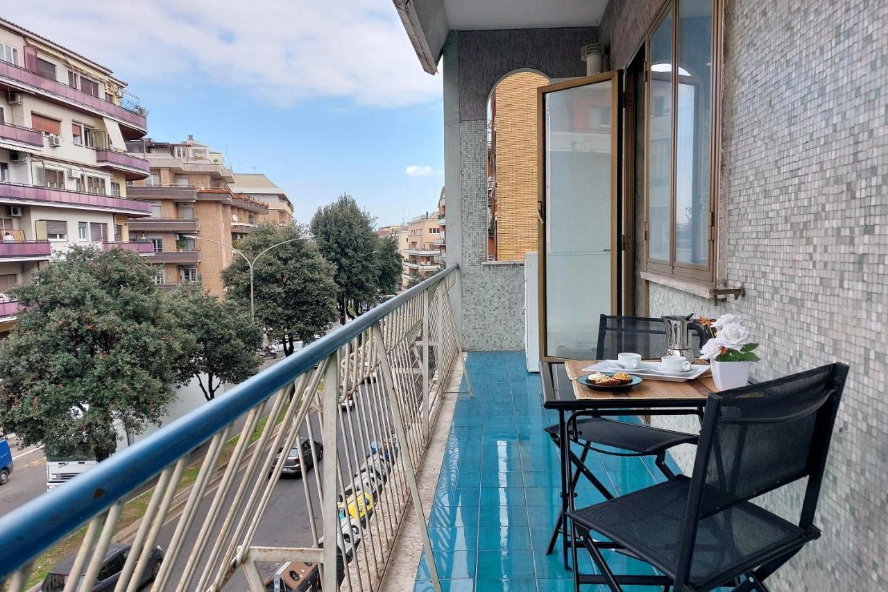 4Bnb - Cozy Albornoz Flat Rome Luaran gambar