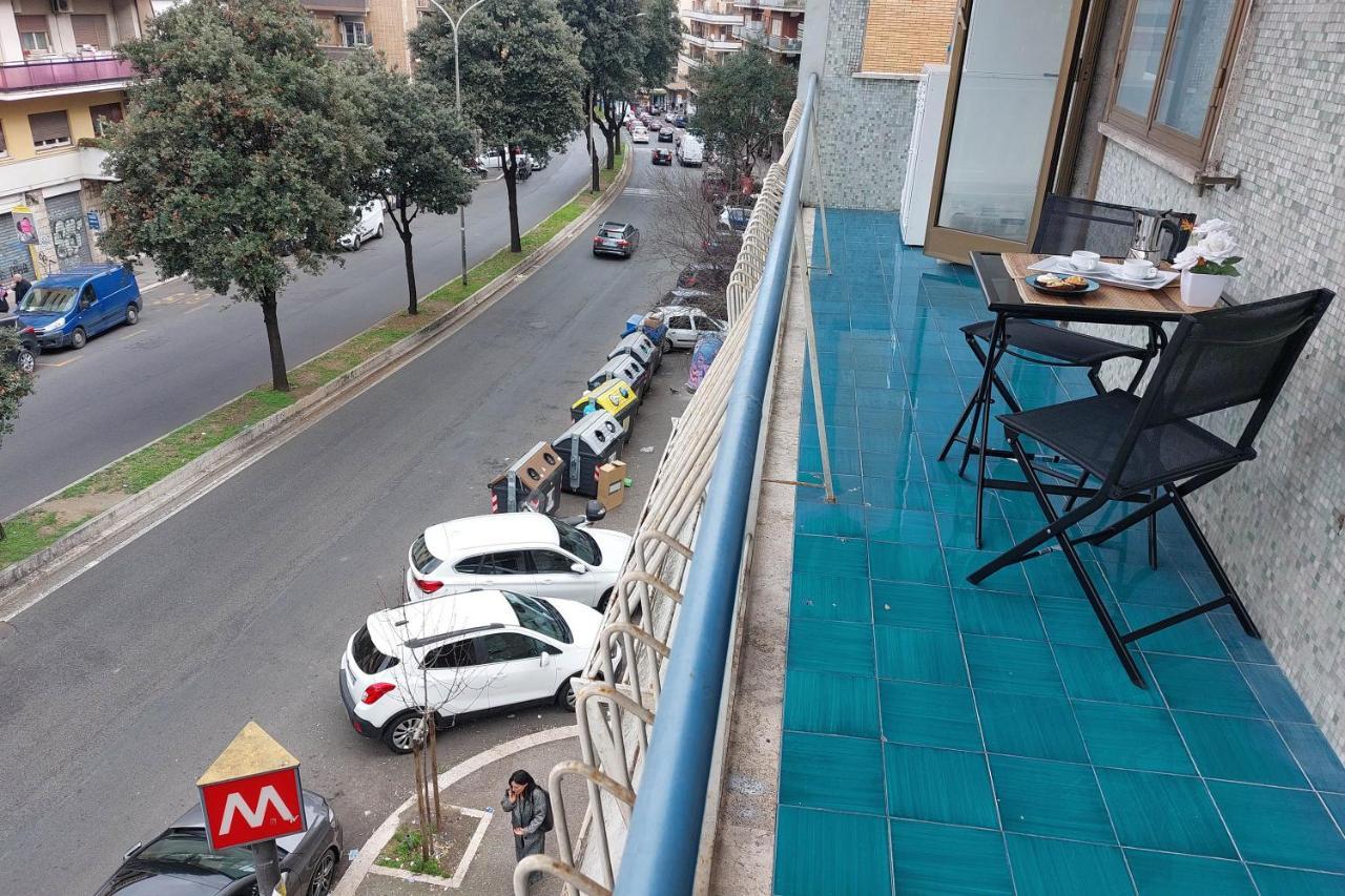 4Bnb - Cozy Albornoz Flat Rome Luaran gambar