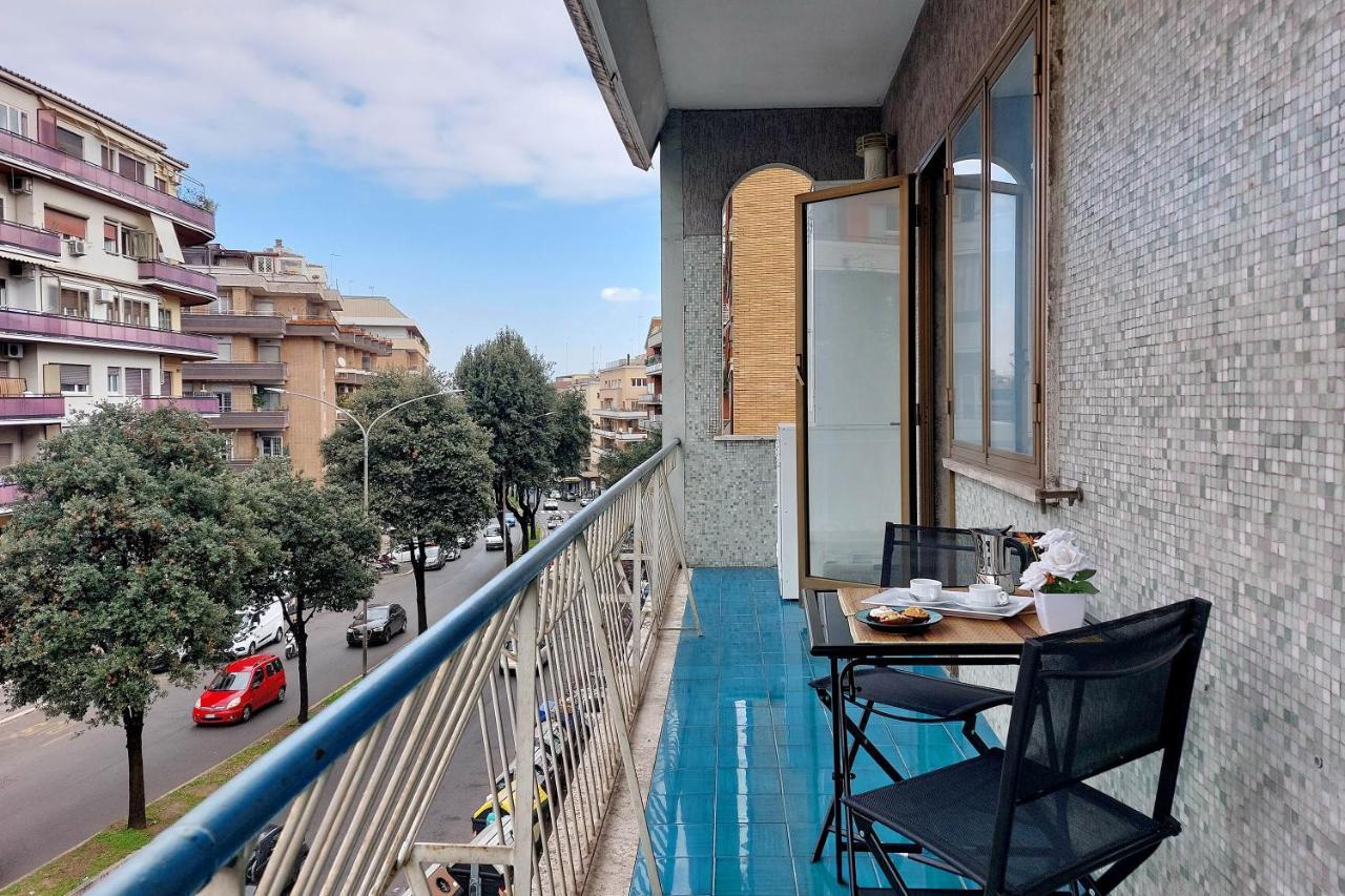 4Bnb - Cozy Albornoz Flat Rome Luaran gambar