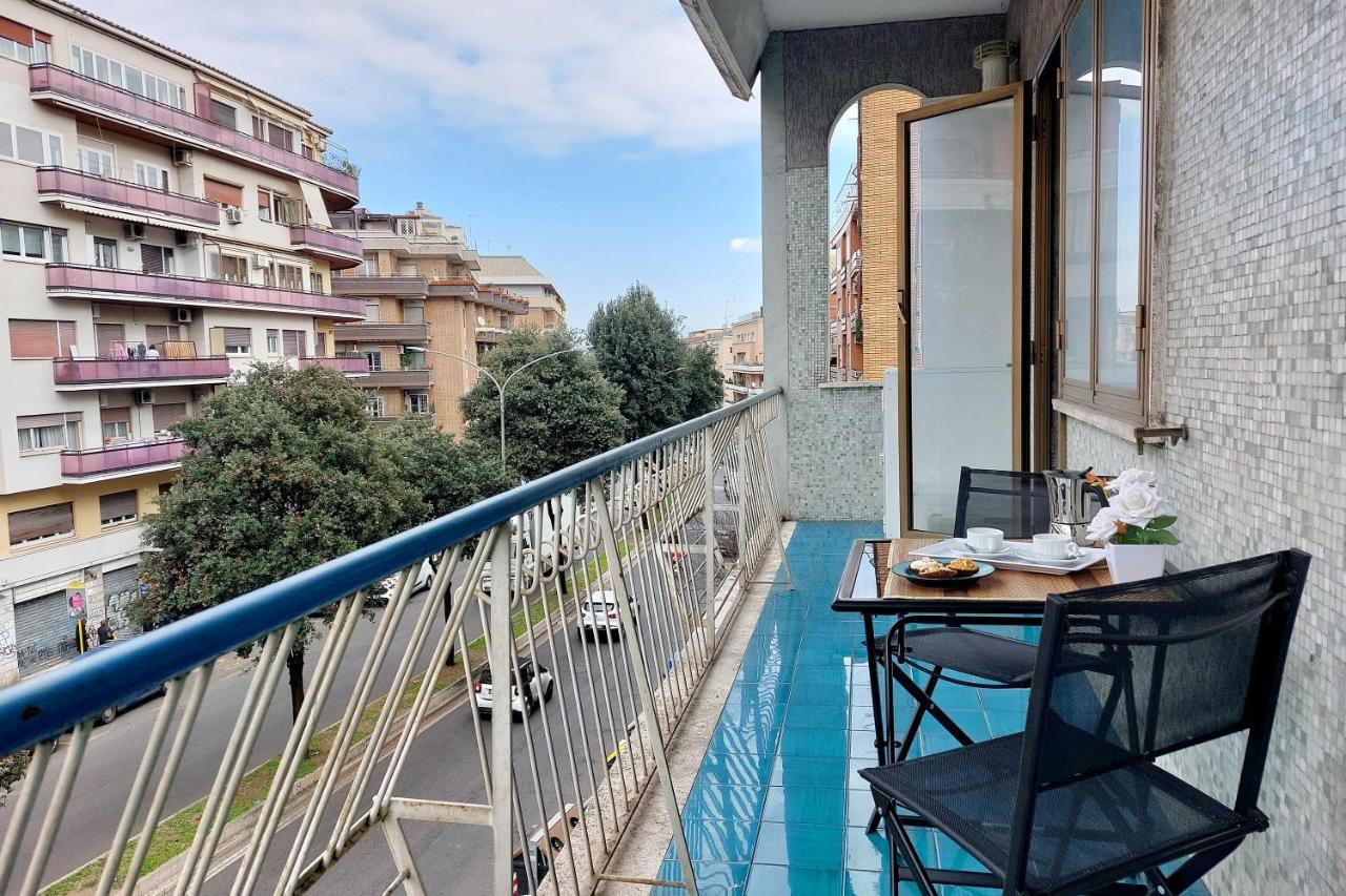 4Bnb - Cozy Albornoz Flat Rome Luaran gambar