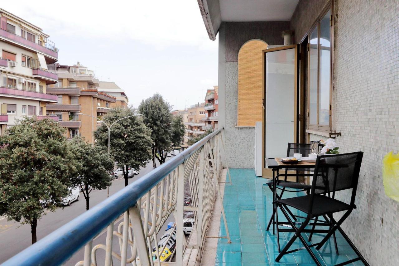 4Bnb - Cozy Albornoz Flat Rome Luaran gambar