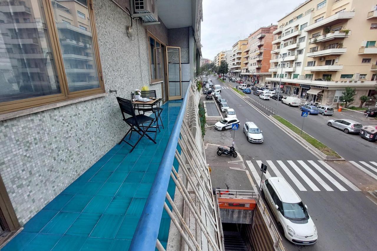 4Bnb - Cozy Albornoz Flat Rome Luaran gambar