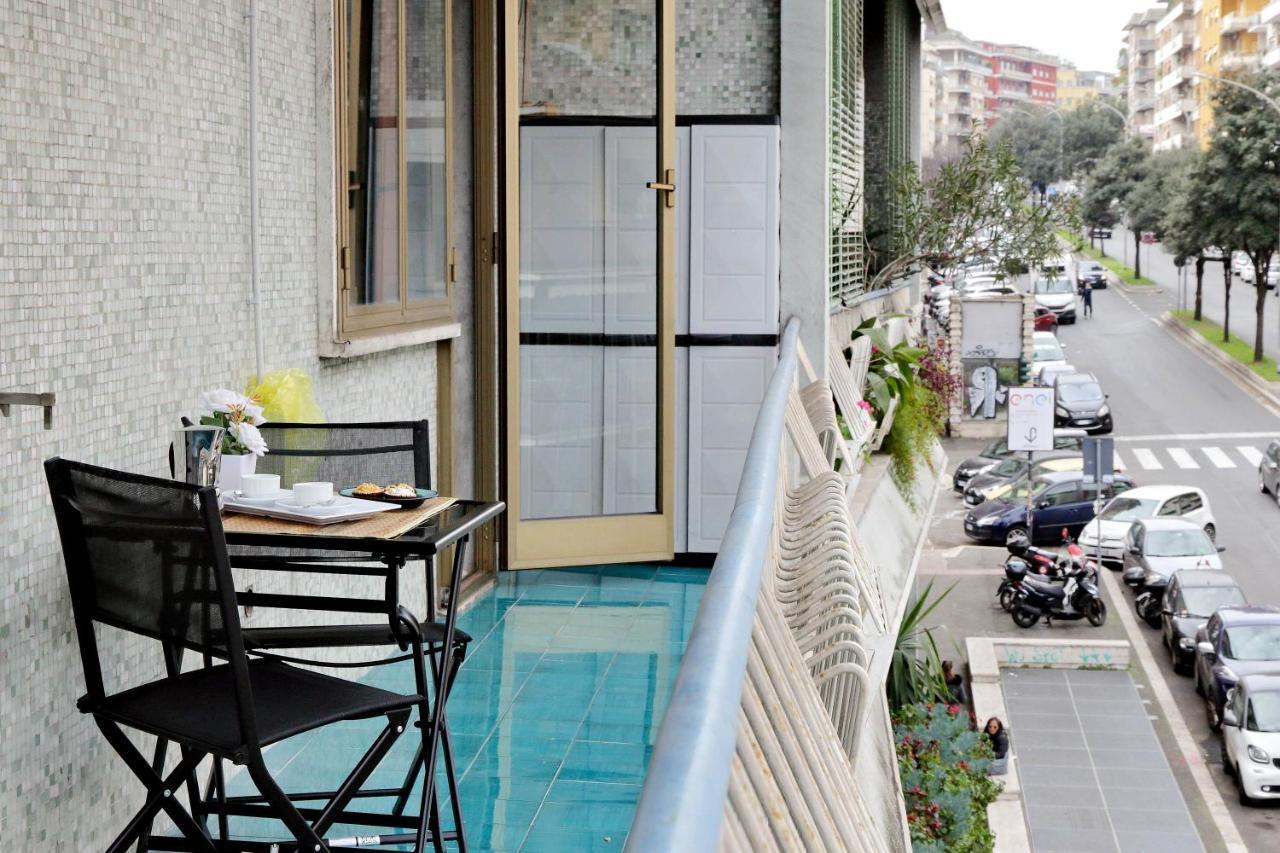 4Bnb - Cozy Albornoz Flat Rome Luaran gambar
